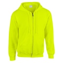 Bluza Rozpinana Klasyczna Gruby Material MVS Air G18600 - Safety Green