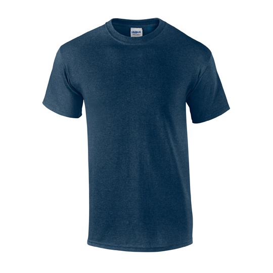 T-shirt Unisex Klasyczny Bawelna Ultra G2000 - Heather Navy