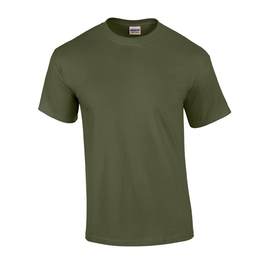 T-shirt Unisex Klasyczny Bawełna Ultra G2000 - Military Green
