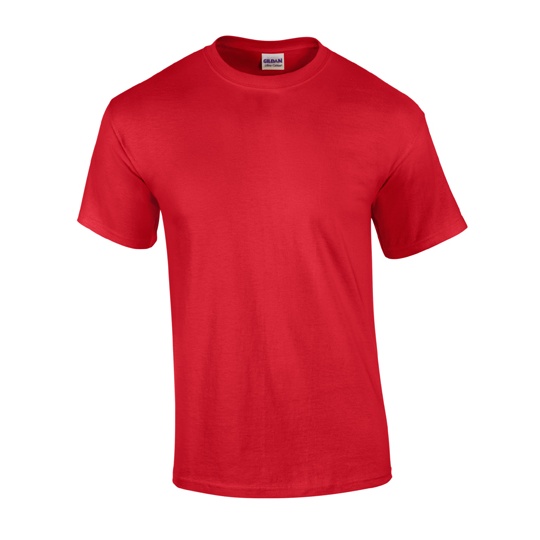T-shirt Unisex Klasyczny Bawelna Ultra G2000 - Red