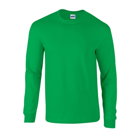 Koszulka z dlugim rekawem Klasyczna Bawelna Ultra G2400 - Irish Green