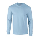 Koszulka z długim rękawem Klasyczna Bawełna Ultra G2400 - Light Blue