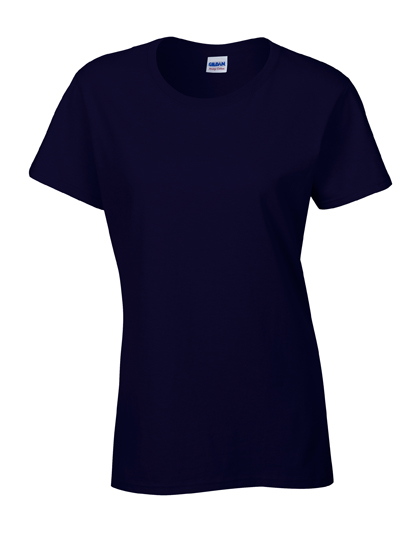 T-shirt Damski Slim Bawelniany G5000L - Navy