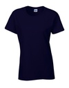 T-shirt Damski Slim Bawelniany G5000L - Navy