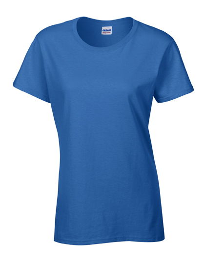 T-shirt Damski Slim Bawelniany G5000L - Royal