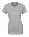 T-shirt Damski Slim Bawełniany G5000L - Sport Grey (Heather)