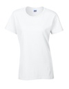 T-shirt Damski Slim Bawełniany G5000L - White