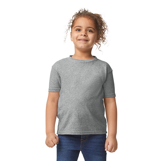 Koszulka Klasyczna Bawelniana Dziecieca G5100P - Sport Grey (Heather)