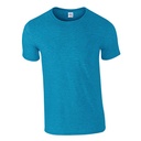 T-shirt Klasyczny Bawełniany z Poliestrem G64000 - Antique Sapphire (Heather)