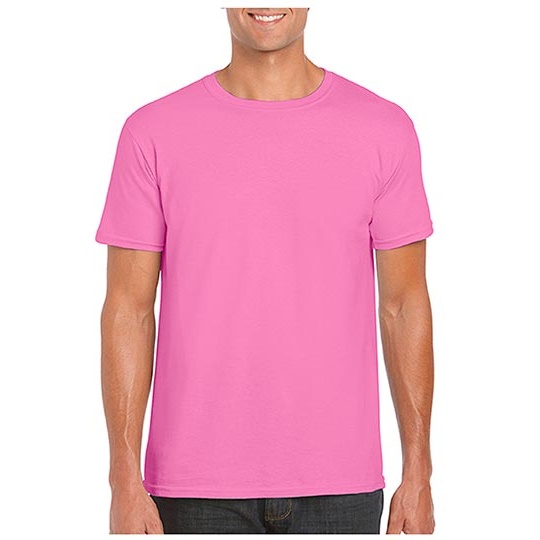 T-shirt Klasyczny Bawelniany z Poliestrem G64000 - Azalea
