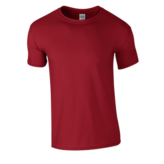 T-shirt Klasyczny Bawełniany z Poliestrem G64000 - Cardinal Red