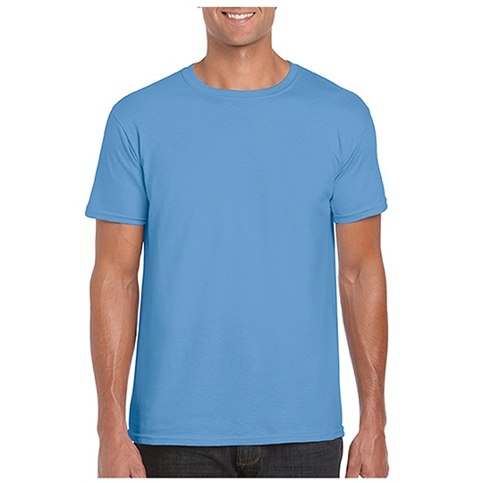 T-shirt Klasyczny Bawelniany z Poliestrem G64000 - Carolina Blue