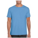 T-shirt Klasyczny Bawełniany z Poliestrem G64000 - Carolina Blue