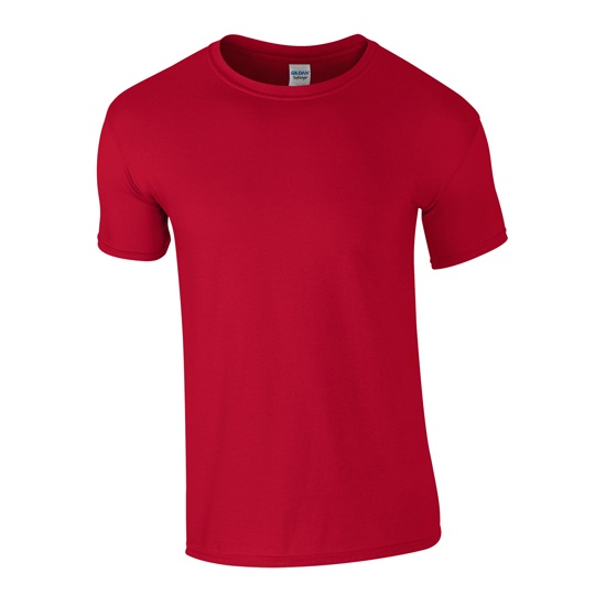 T-shirt Klasyczny Bawelniany z Poliestrem G64000 - Cherry Red