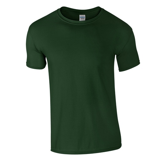 T-shirt Klasyczny Bawelniany z Poliestrem G64000 - Forest Green