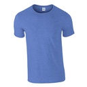 T-shirt Klasyczny Bawełniany z Poliestrem G64000 - Heather Royal