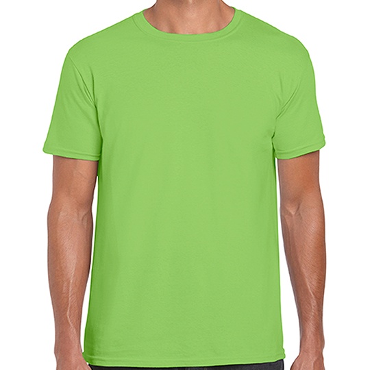 T-shirt Klasyczny Bawełniany z Poliestrem G64000 - Lime
