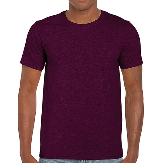 T-shirt Klasyczny Bawelniany z Poliestrem G64000 - Maroon