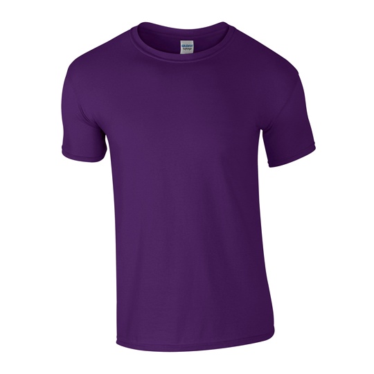 T-shirt Klasyczny Bawełniany z Poliestrem G64000 - Purple
