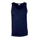Bezrękawnik Klasyczny Lekko Dopasowany Bawełniany Ring Spun G64200 - Navy