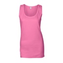 Top Damski Dopasowany Bawełniany G64200L - Azalea