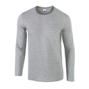Koszulka Unisex Długi Rękaw Bawełniana G64400 - Sport Grey (Heather)