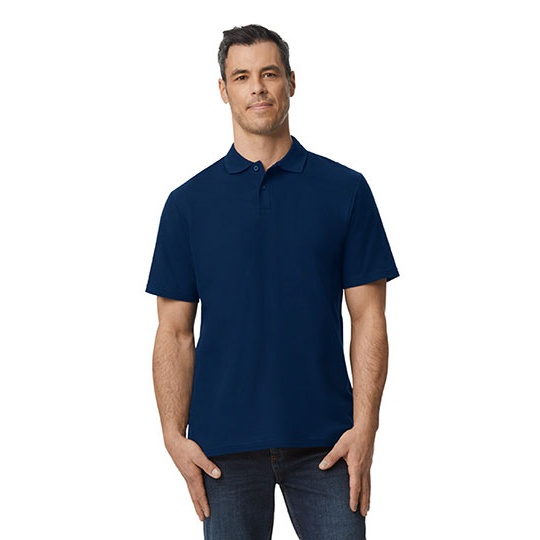 Koszulka Polo Klasyczna Pika Bawelniana G64800 - Navy