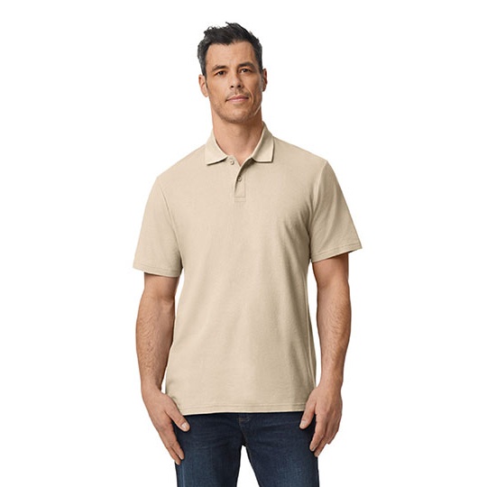 Koszulka Polo Klasyczna Pika Bawelniana G64800 - Sand