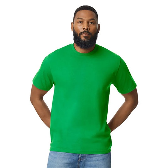 Koszulka Meska Klasyczna Bawelniana G65000 - Irish Green