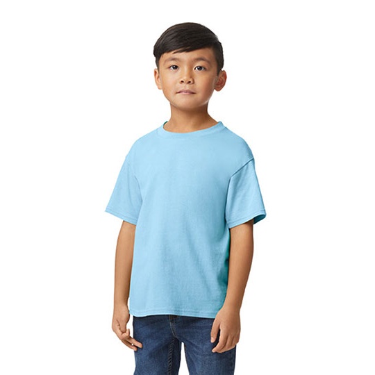 Koszulka Klasyczna Bawelniana G65000K - Light Blue