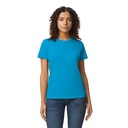 T-shirt Damski Slim Bawełniany G65000L - Sapphire