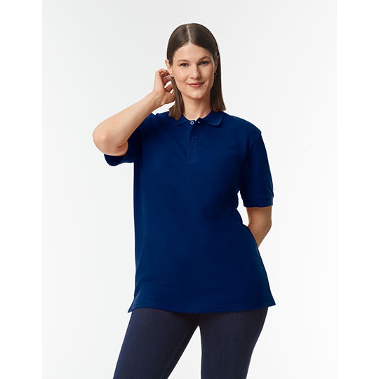 Koszulka Polo Unisex Klasyczna Bawelna Pika G85800 - Navy