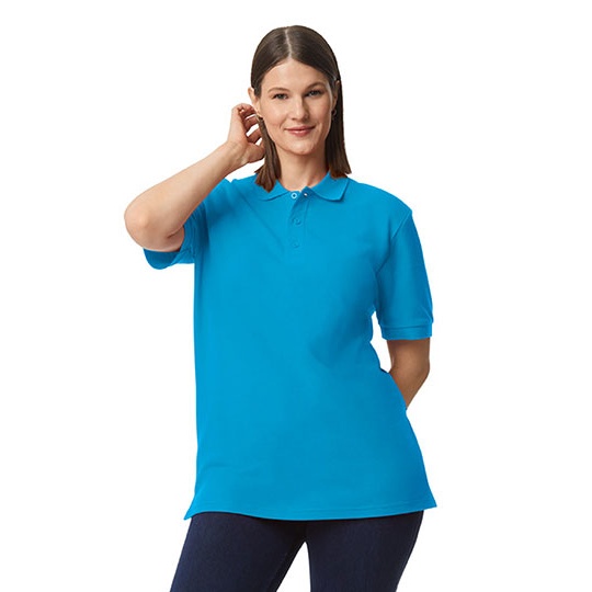 Koszulka Polo Unisex Klasyczna Bawelna Pika G85800 - Sapphire