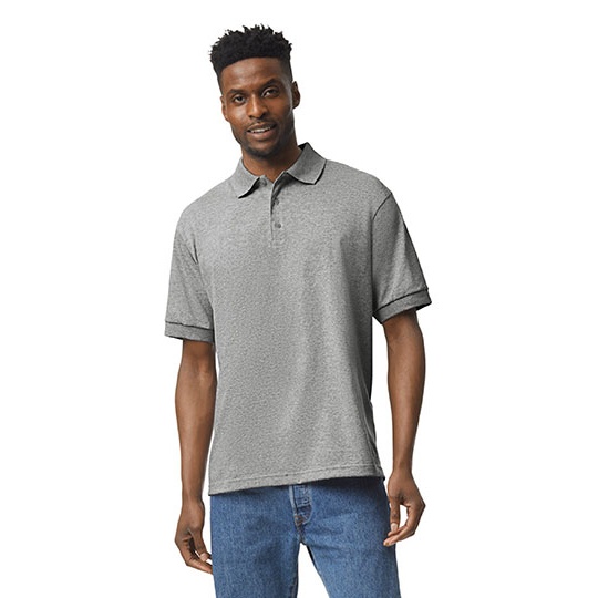 Koszulka Polo Unisex DryBlend G8800 - Sport Grey (Heather)