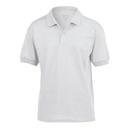 Polo Mlodziezowe Klasyczne DryBlend Odprowadzajace Wilgoc G8800K - White