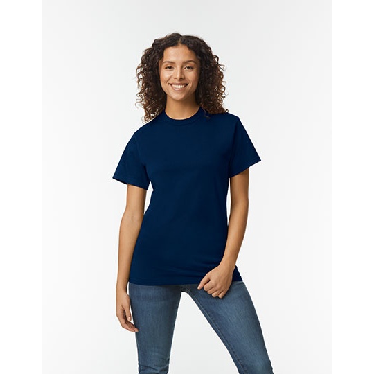 T-shirt Unisex Klasyczny Bawelna Ring-Spun GH000 - Dark Navy