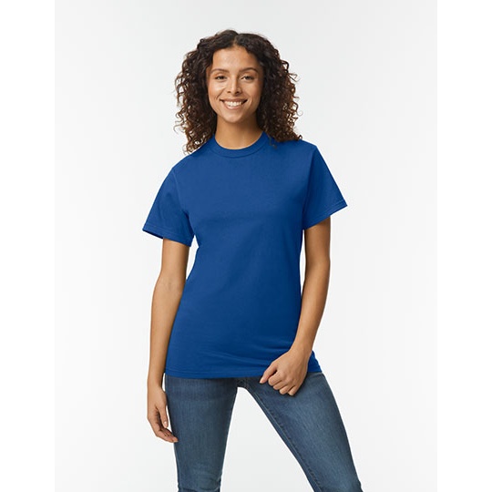 T-shirt Unisex Klasyczny Bawełna Ring-Spun GH000 - Deep Royal
