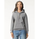 Bluza Klasyczna Bawełniana Szczotkowana Unisex GSF500 - Cement