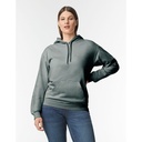 Bluza Klasyczna Bawełniana Szczotkowana Unisex GSF500 - Dark Heather