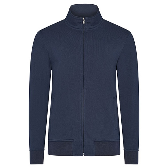 Bluza Rozpinana Klasyczna Bawelna Czesana HRM1001 - Navy
