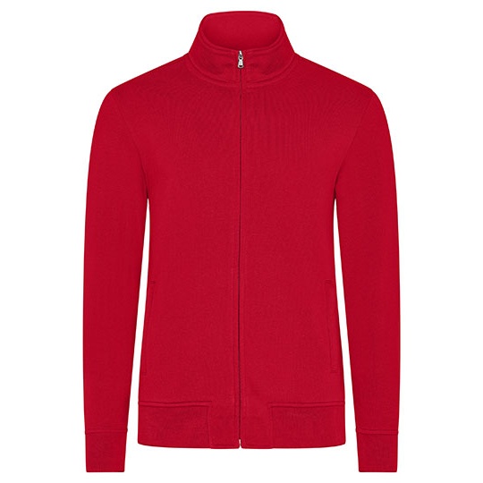 Bluza Rozpinana Klasyczna Bawelna Czesana HRM1001 - Red