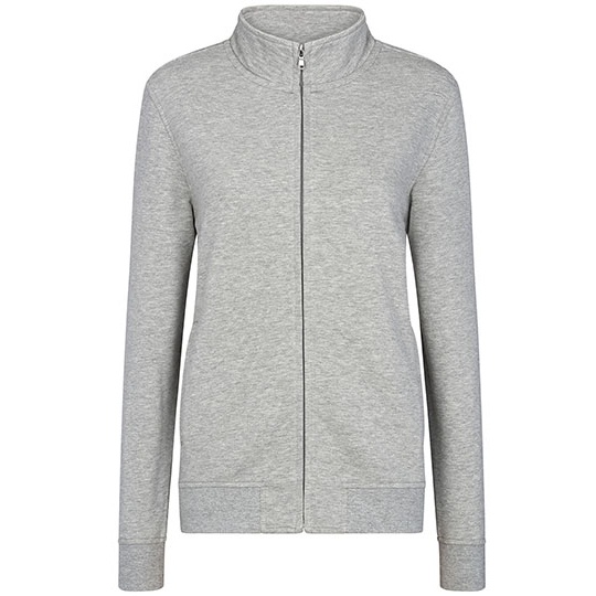 Bluza Rozpinana Damska Bawelniana HRM1002 - Grey Melange