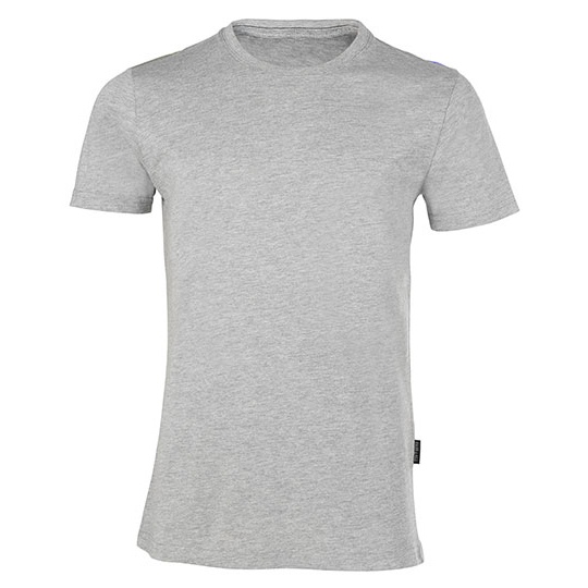T-shirt Meski Slim Organiczna Bawelna HRM101 - Grey Melange