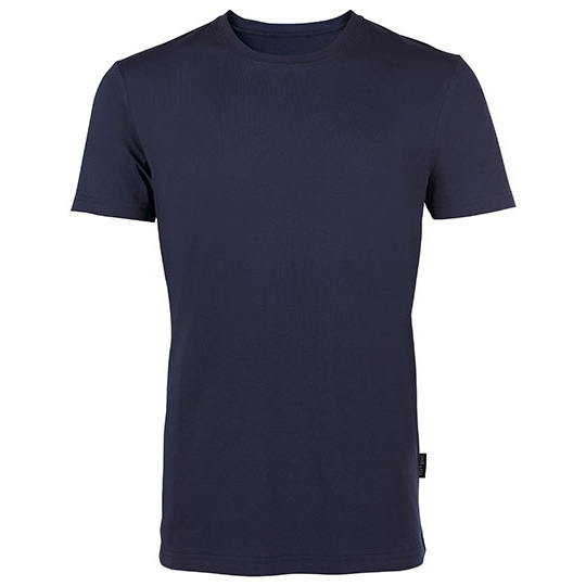 T-shirt Meski Slim Organiczna Bawelna HRM101 - Navy