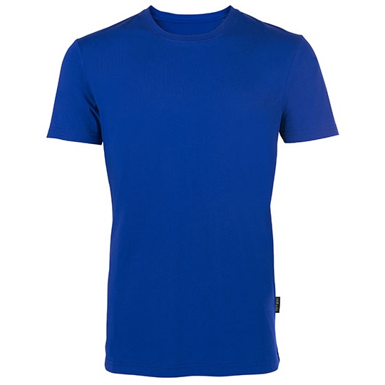 T-shirt Męski Slim Organiczna Bawełna HRM101 - Royal Blue