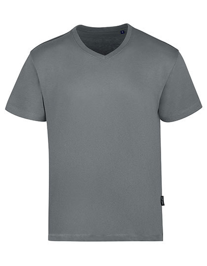 Męski T-shirt V-Neck HRM102 - Stone