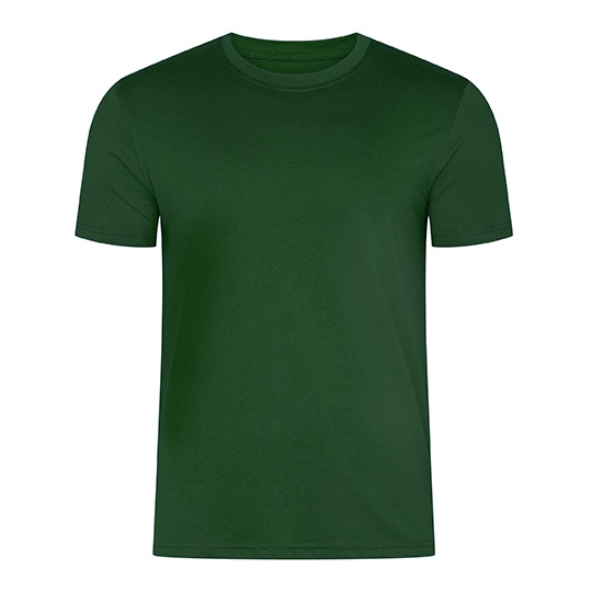 T-shirt Meski Klasyczny Bawelna Organiczna HRM103 - Bottle Green