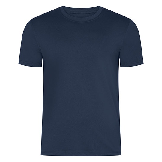 T-shirt Meski Klasyczny Bawelna Organiczna HRM103 - Navy