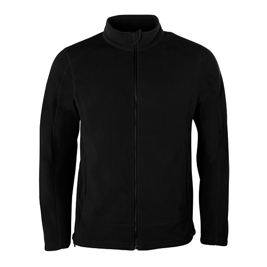 Męska bluza polarowa na zamek HRM1201 - Black