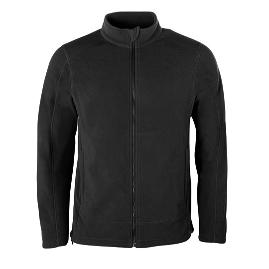Meska bluza polarowa na zamek HRM1201 - Dark Grey